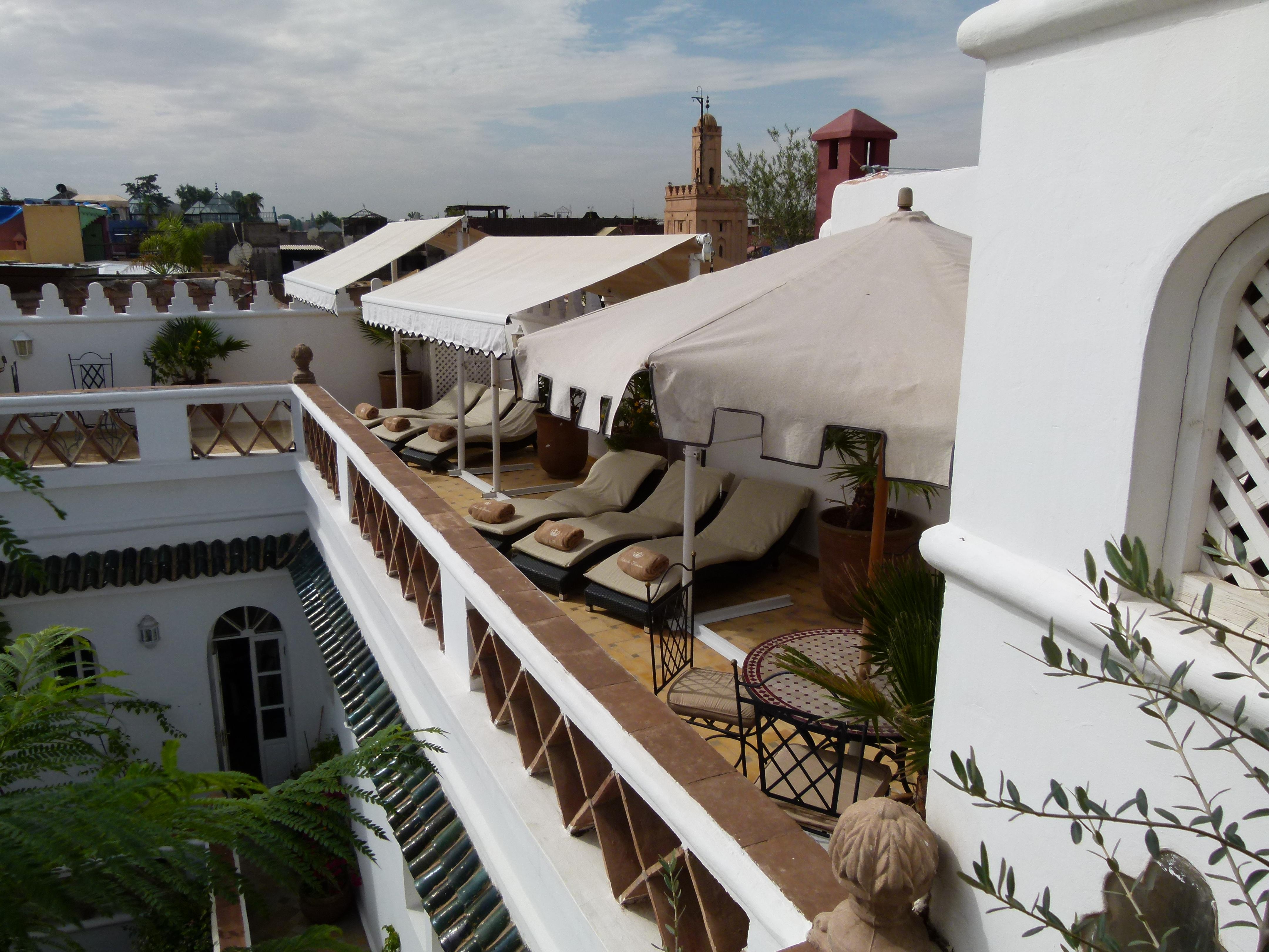 Готель Riad Palais Des Princesses & Spa Марракеш Екстер'єр фото Rooftop terrace